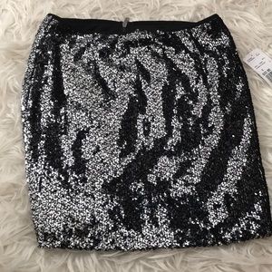 Sequin Pencil Skirt